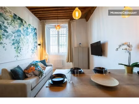 location meublée appartement 1 pièce 25 m² à lyon 1er (69001)  1 190 €
