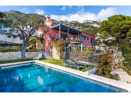 maison avec vue sur mer beausoleil - 4 chambres - 225m²