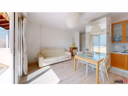 location studio meublé - ambilly 26 m²