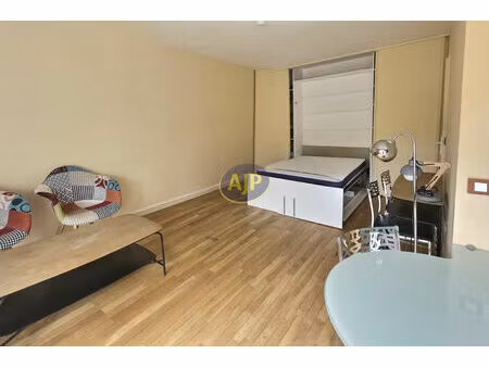 grand studio meublé avec balcon + garage