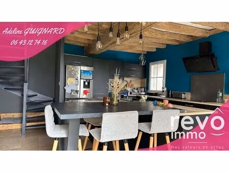 vente maison 6 pièces 124 m² chemillé-en-anjou (49120)