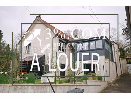 maison 5 pièces  2ch  petit jardin au calme