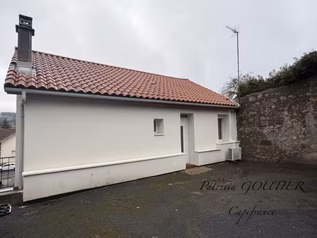 a noiretable (42) maison de 78 m2 plain-pied entièrement rénovée garage d 80 m2. terrain 3