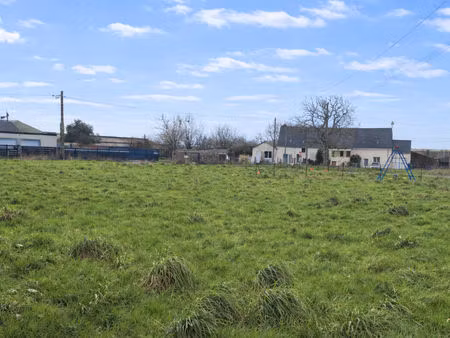 vente terrain  871.00m²  nozay