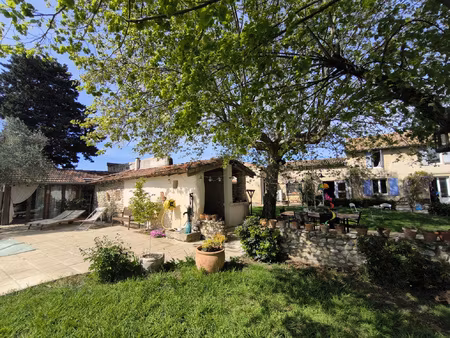 eurre . 4300 m2 clos. ferme renovee modulable de 270 m2 + ap