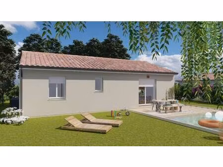 terrain avec maison neuve à vendre