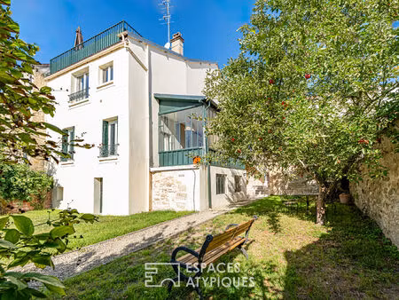 maison de caractère de 211 m² dans le coeur historique de carrières sur seine