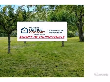 terrain 1 250 m² la salvetat saint gilles