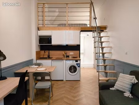 studio meublé à louer lyon 03
