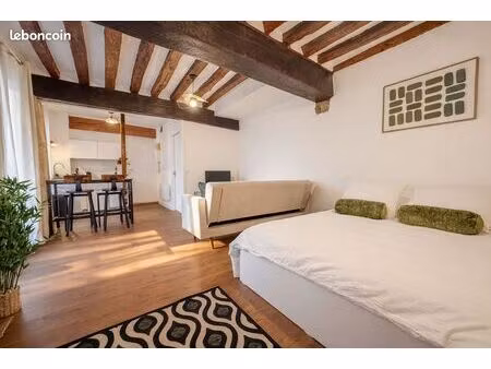 rare à louer : bel appartement neuf meublé 1 pièce 31 m²