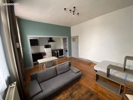 spacieux et lumineux studio - 38m² - entièrement meublé - secteur calme : vivaraize