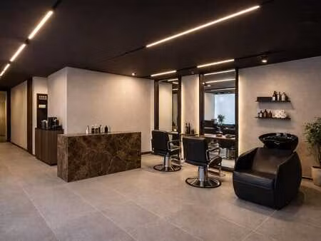 magnifique salon de coiffure cle en main