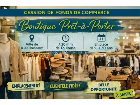 fond de commerce pret a porter