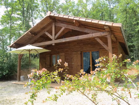 chalet de type 3 - de plain-pied - avec piscine privative s