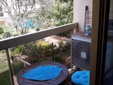 meublé: f1 de 30m² avec balcon