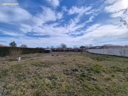 terrain 1 079 m² morcenx la nouvelle