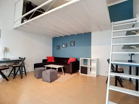 charmant studio meublé de 24m² à paris 11ème