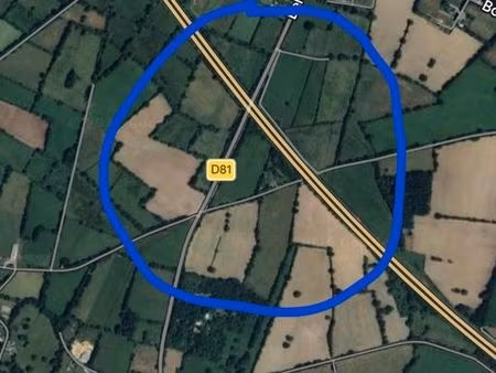 terrain agricole de 9600 m2