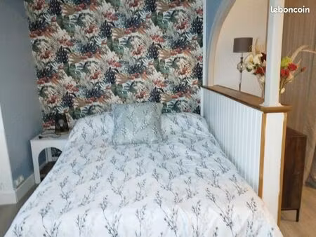 meublé  centre ville vannes 1er étage  24m2 loyer 440 +120 charges(eau  élec  chauffage or