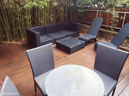 appartement meublé avec terrasse et jardin paris 13