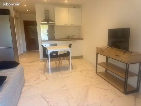 studio meublé 24m2 terrasse 6m2