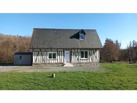 location maison meublé à hermival-les-vaux (14100) : à louer meublé / 96m² hermival-les-va