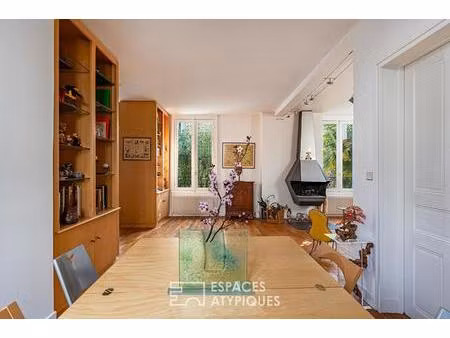 maison familiale confidentielle au coeur d'une villa privée de boulogne