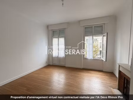 argentan centre - grand appartement de 73 m²