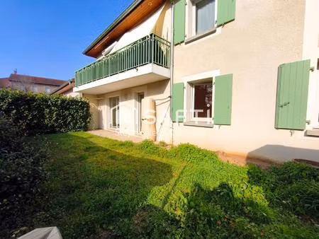 appartement t3  garage  cave  place de parking  jardinet