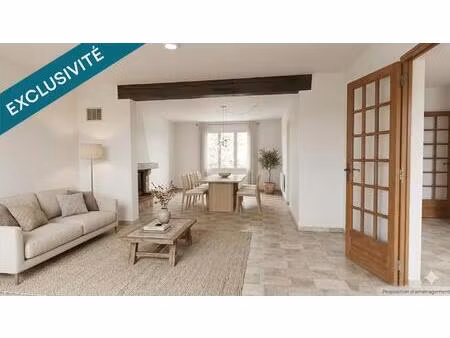 maison 4 chambres jardin sous sol