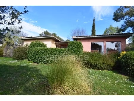 dpt aude (11)  à vendre quillan maison p3 de 81 m² - terrain de 600 00 m² - plain pied