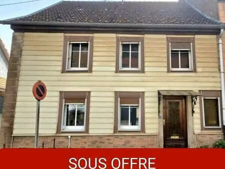 maison 4 pièces 115 m2 à hersbach (67130)