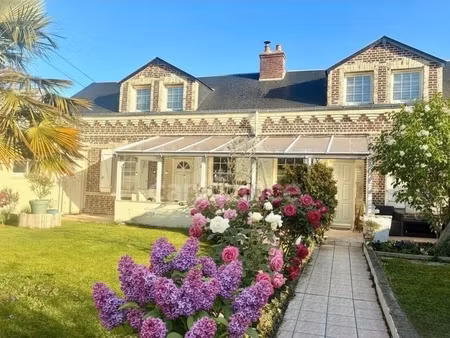 *octeville sur mer* maison  115 m² plain-pied  trois chambres  jardin et garage  expositio