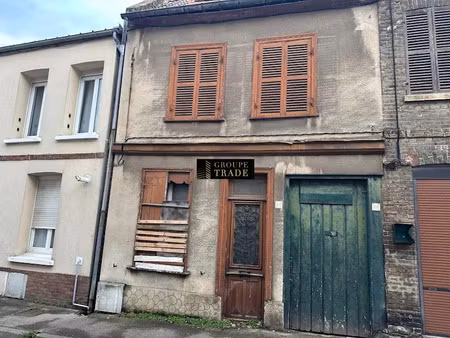 vente maison 2 pièces 40 m² à abbeville (80100)  23 000 €