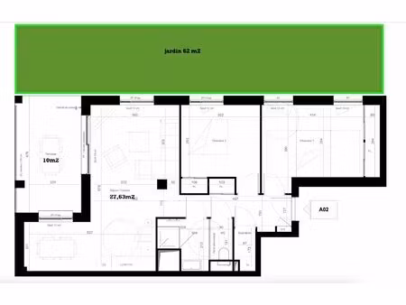 vente appartement 65 m² ferney-voltaire (01210)