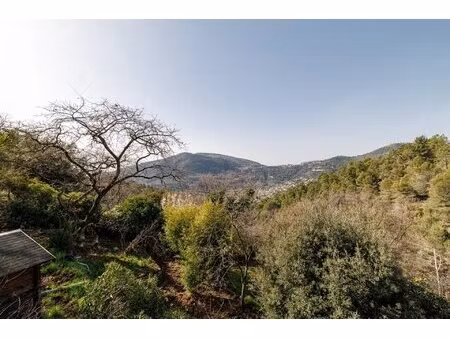 vente - châteauneuf villevieille - appartement-villa 5 pièces a rénover - terrain - calme.