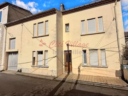 vente propriété 6 pièces 116 m² à cuxac-d'aude (11590)  123 000 €