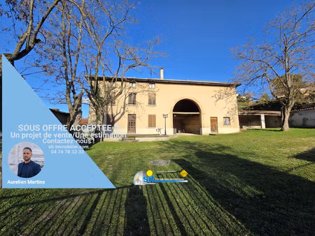 achat maison 7 pièces 141m² clonas sur vareze 38550