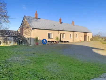 vente maison 4 pièces 99.54 m² à nogent-sur-loir (72500)  163 000 €