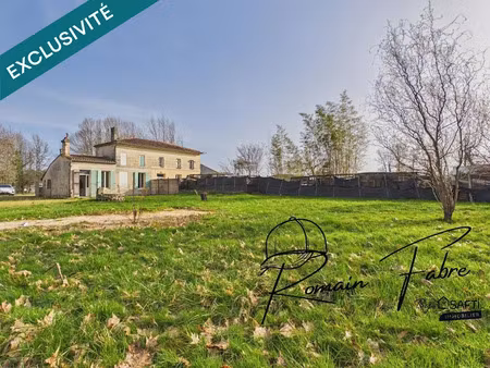 vente maison 6 pièces 154 m² à lapouyade (33620)  173 000 €