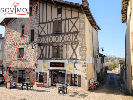 achat immeuble 200m² lesterps 16420