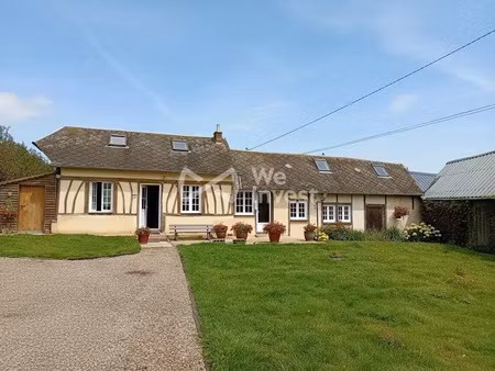 vente maison 5 pièces 86 m² à les ifs (76630)  135 000 €