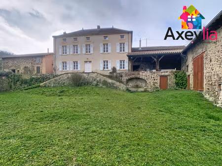 a vendre-st jean st maurice sur loire- propriété de caractère avec dépendances sur 9 276 m
