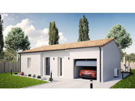 vente maison neuve 3 pièces 62 m² à saint-maurice-la-clouère (86160)  151 475 €
