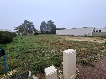 achat terrain 600m²