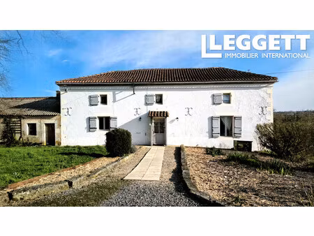 achat maison 4 pièces 170m² millac 86150