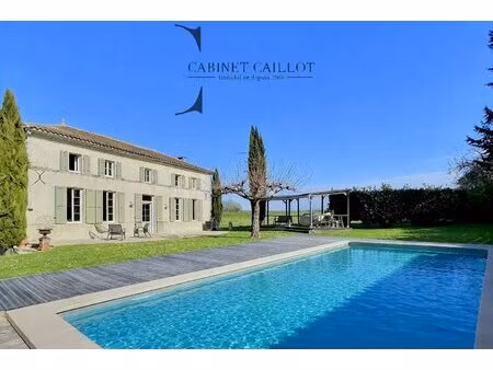 achat maison 9 pièces 286m² fleac sur seugne 17800