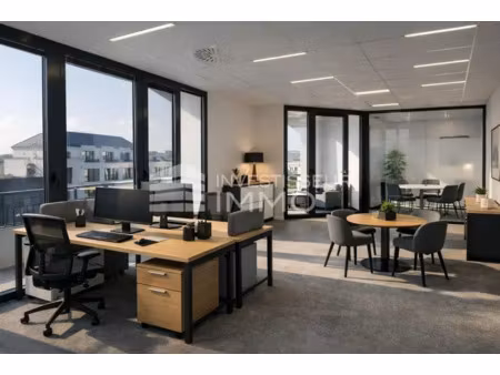 bureau 25 46 m² avec une terrasse - chelles (77) - climatisé - immeuble rénové - 350 euros