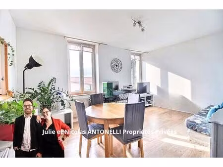 saint just malmont 43240 centre village appartement 58m² 2 chambres cave