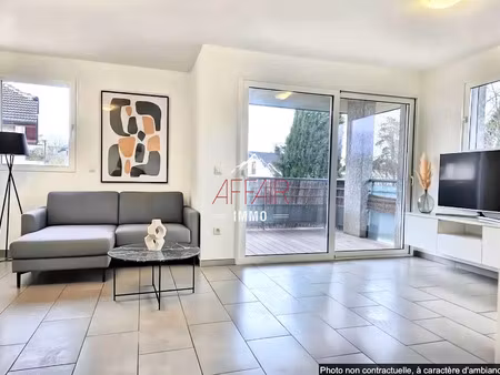 vente appartement 3 pièces 57 m² gaillard (74240)